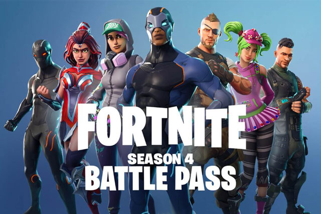 Fortnite Season 4 Battle Pass