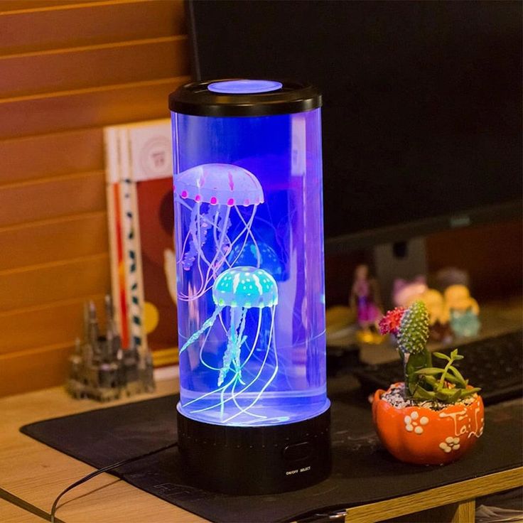 Jellyfish Lava Lamp - Best Satisfying Bedroom Gadget