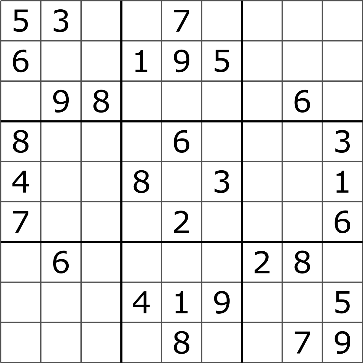 sudoku