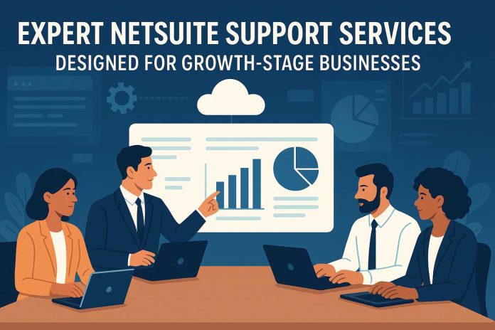 NetSuite support services for growth-stage businesses