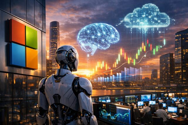 Microsoft AI strategy influencing Wall Street