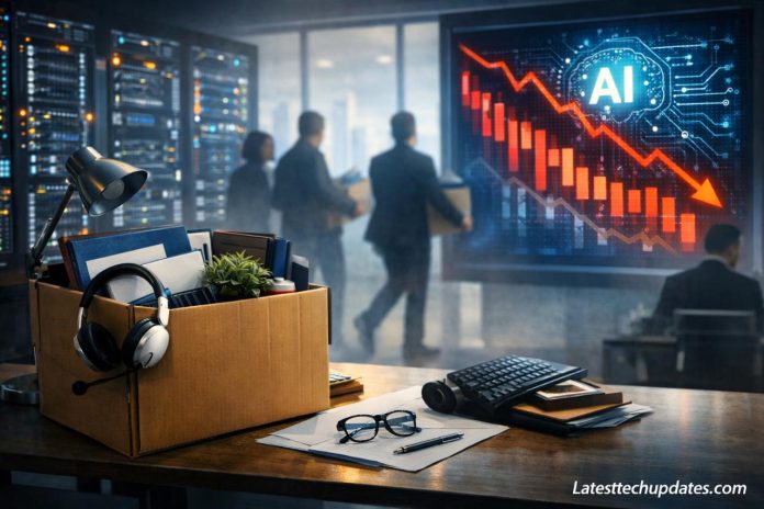 Meta layoffs linked to AI infrastructure investment and workforce restructuring.