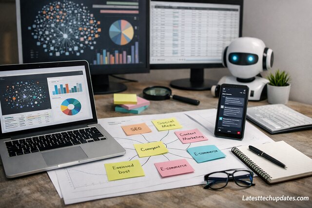 ChatGPT advanced keyword clustering SEO workspace setup