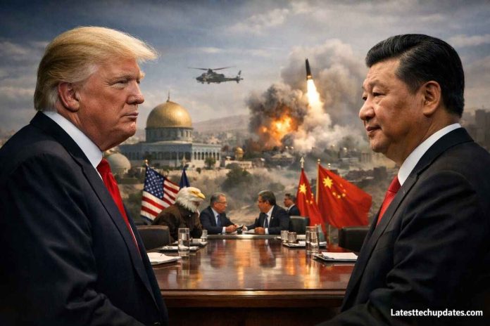 Trump Xi summit diplomacy amid global conflict