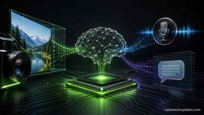 NVIDIA multimodal AI processor concept