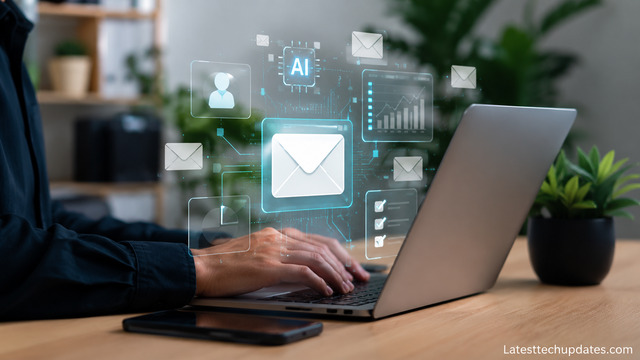 AI email marketing platform dashboard with automation analytics