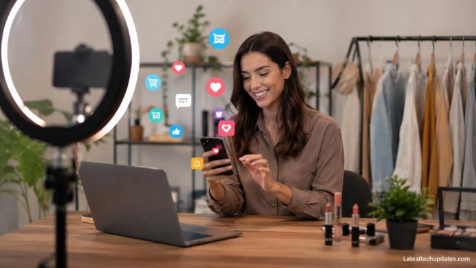 AI influencer marketing tools dashboard with content creator setup