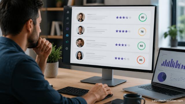 Influencer scoring dashboard for outreach campaign analysis