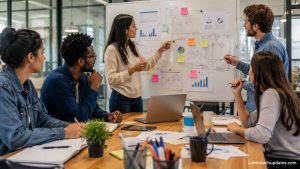 AI tools for team collaboration and planning in a modern workplace