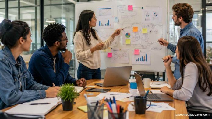 AI tools for team collaboration and planning in a modern workplace