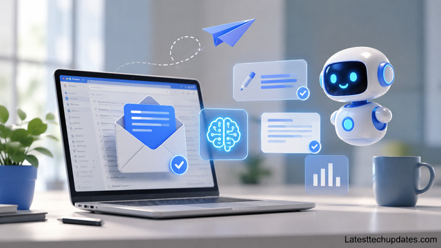 AI-powered email management dashboard with smart drafting and summary features
