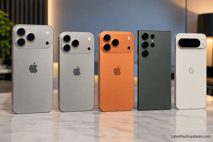iPhone 18 Pro Max vs iPhone 18 Pro, iPhone 17 Pro Max and Android Flagships iPhone 18 Pro Max vs iPhone 18 Pro, iPhone 17 Pro Max and Android flagships
