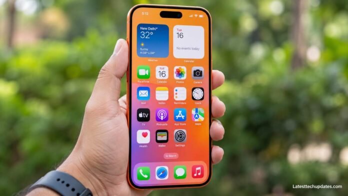 iPhone 18 Pro Max Display: ProMotion, Brightness, Dynamic Island and Design iPhone 18 Pro Max display concept in hand