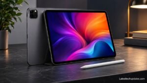 iPad Pro 2022 review showing M2 iPad Pro with Apple Pencil